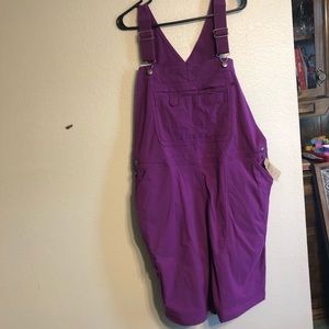 NWT Duluth short overalls
